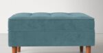 Velvet Tufted Cocktail Ottoman - Image 11
