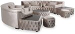 House Area 10-Seater Sofa Set - Image 3