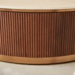 Lux Walnut Veneer Coffee Table - Image 2
