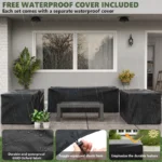Premium 5-Piece Outdoor Furniture Set - Image 7