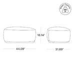 Adna Upholstered Ottoman - Image 8