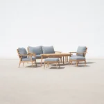7-Piece Teak Outdoor Seating Set - Image 10