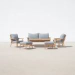 7-Piece Teak Outdoor Seating Set