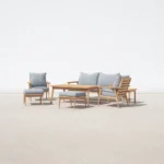 7-Piece Teak Outdoor Seating Set - Image 2