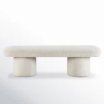 Anston Boucle Bench