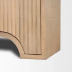 Arco Fluted White Oak Veneer Sideboard - Image 8
