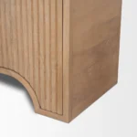 Arco Fluted White Oak Veneer Cabinet - Image 7