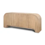Arco Fluted White Oak Veneer Sideboard - Image 4