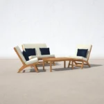 Modern Adirondack Outdoor Seating Set - Image 4