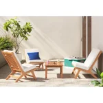 Modern Adirondack Outdoor Seating Set - Image 2