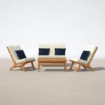 Modern Adirondack Outdoor Seating Set