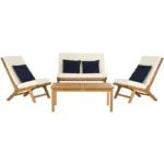 Modern Adirondack Outdoor Seating Set - Image 5