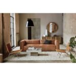 Luxury Vegan Leather 3-Seater Sofa - Image 6