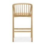 Theon Wood Barstool - Image 3