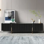 Black-Cream TV Media Console - Image 5
