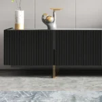 Black-Cream TV Media Console - Image 7
