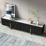 Black-Cream TV Media Console - Image 3