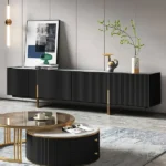Black-Cream TV Media Console - Image 6