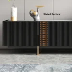 Black-Cream TV Media Console - Image 16