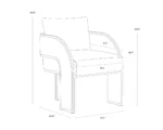 Baz Dining Armchair - Image 10