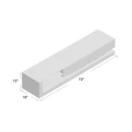 Euro Modern Gloss TV Stand - Image 7