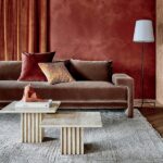 Camden Raye Velvet Sofa - Image 6