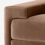 Camden Raye Velvet Sofa - Image 5