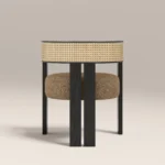 Clifton Boucle Dining Chair - Image 2