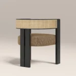 Clifton Boucle Dining Chair - Image 3
