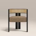 Clifton Boucle Dining Chair - Image 4