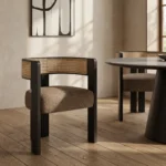 Clifton Boucle Dining Chair - Image 9