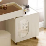 Caspian Makeup Vanity Table Set - Image 6