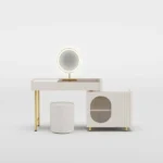 Caspian Makeup Vanity Table Set - Image 8