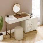 Caspian Makeup Vanity Table Set - Image 5
