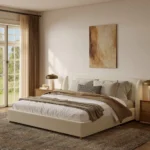 Cavelle Curved Headboard Bed - Image 2