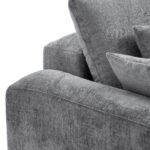 Chenille Velvet Armchair - Image 9