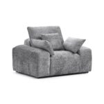 Chenille Velvet Armchair - Image 12