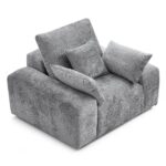 Chenille Velvet Armchair - Image 3