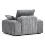 Chenille Velvet Armchair - Image 6