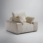 Chenille Velvet Armchair - Image 19