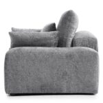 Chenille Velvet Armchair - Image 11