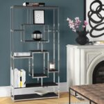 Modern Etagere Bookcase - Image 2