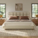 Cloudelle Marshmallow Boucle Bed - Image 2