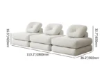 Coco Cloud Modular 3-Seater Sofa - Image 7