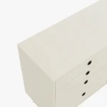 Cream Style White Iron Sideboard - Image 6