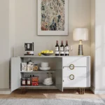 Credenza Sideboard Buffet - Image 7