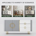 Credenza Sideboard Buffet - Image 9