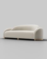 Curvao Boucle Sofa - Image 2