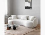 Acanva Curved Sofa - Image 3