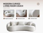 Acanva Curved Sofa - Image 8
